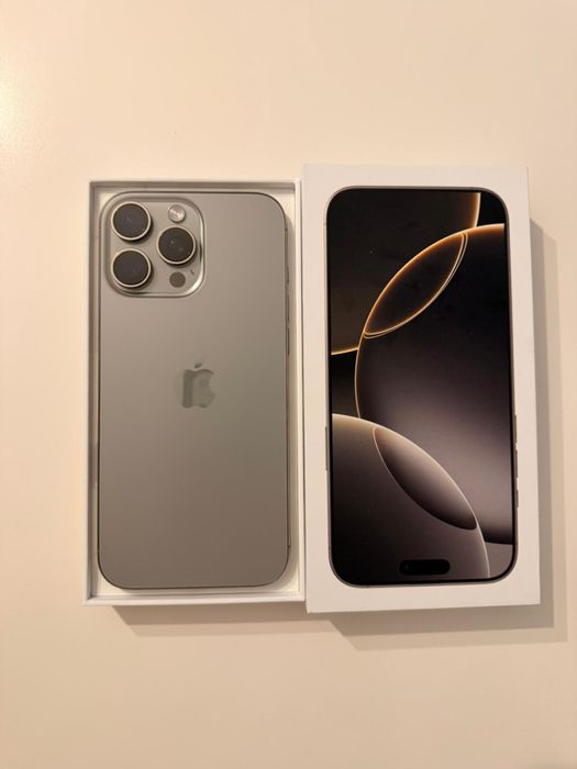 iPhone 16 Pro Max 256GB – Natural Titanium – Ca nou!