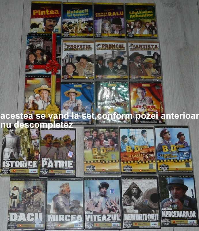 filme romanesti Toma Caragiu,Adevarul Istorice,Ardelenii,Sergiu Ni,DVD