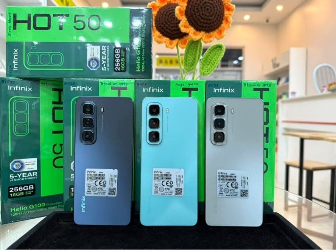Bepul dostavka infinix hot 50