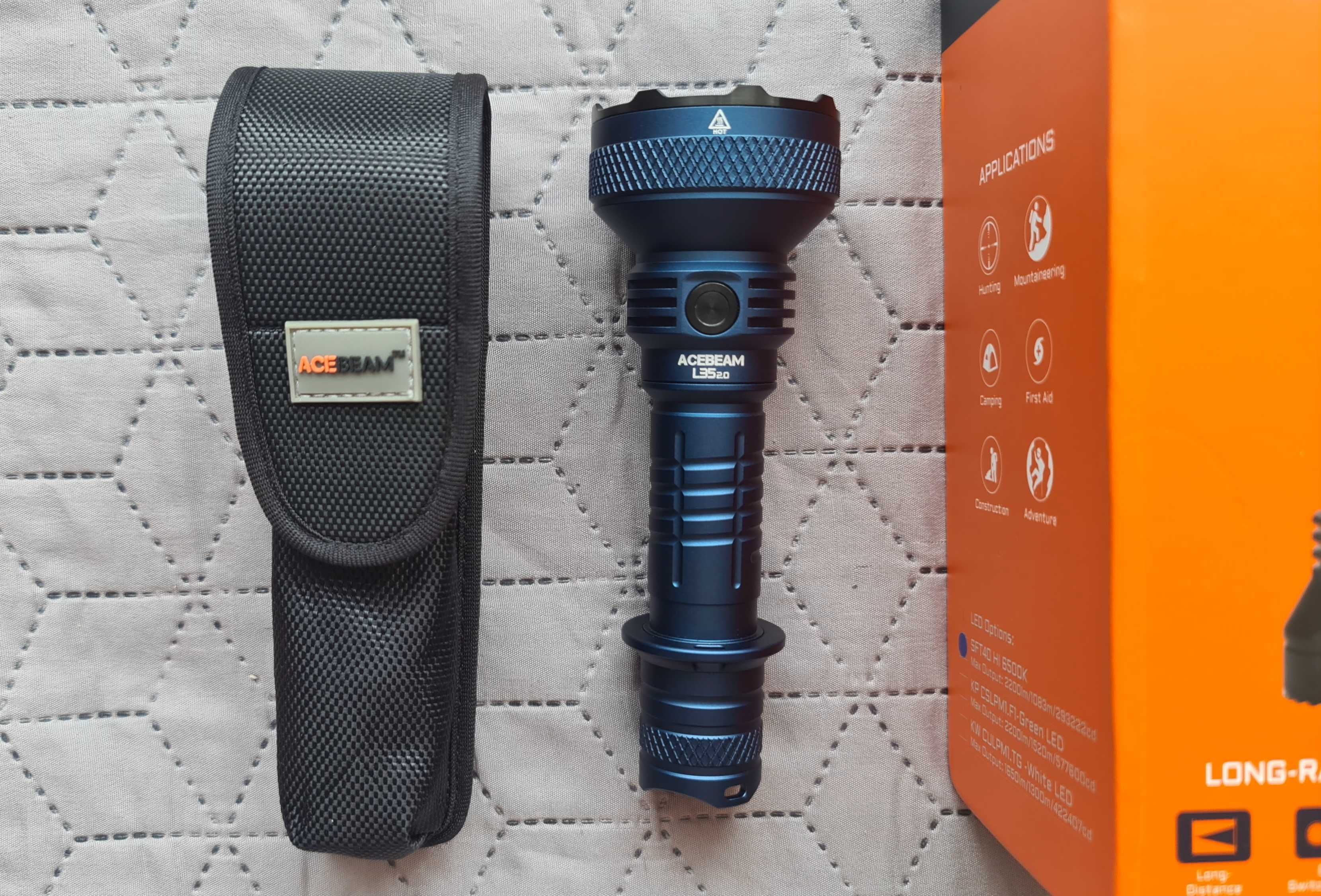 Acebeam L35 V2.0 и L19 V2.0
