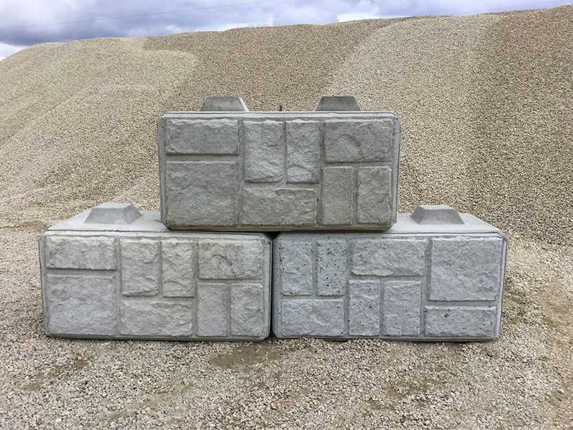 бетонен БЛОК за зидане на Подпорни стени и Основи "LEGO Мини