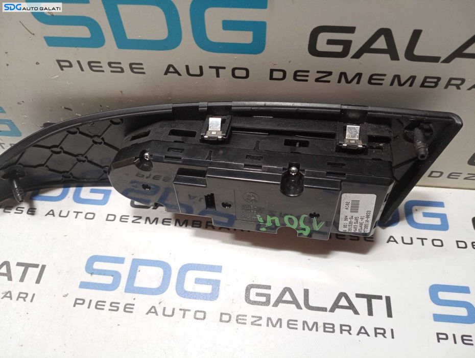Butoane Geamuri Buton Actionare Reglaj Geamuri Stanga Fata BMW Seria 5 E60 E61 2004 - 2010 Cod 70342879 6951904 [M5767]