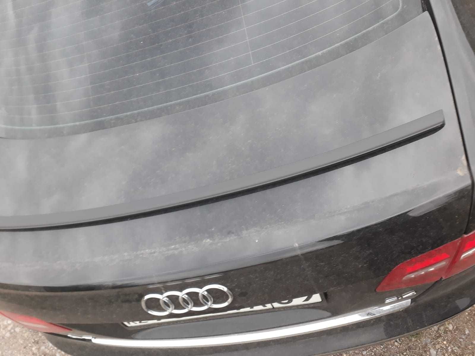 Спойлер на заднюю крышку багажника Audi A6 C6, седан, дорейсталл
