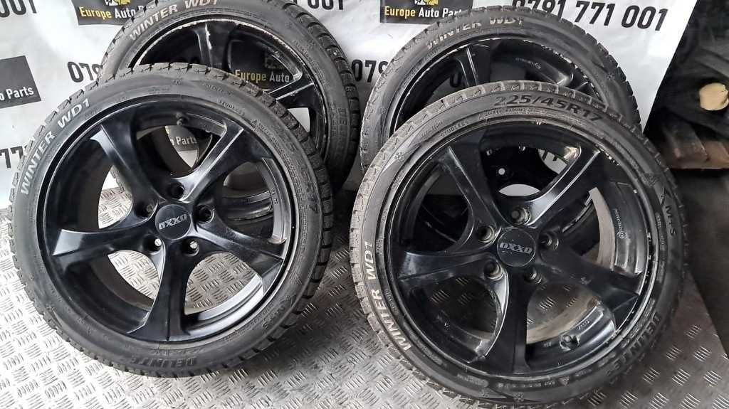 jante aliaj BMW R17 5x120 cauciucuri de iarna 225/45/17