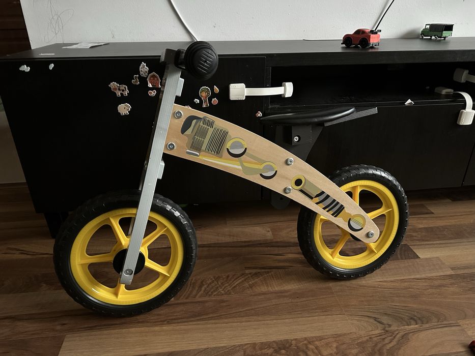 Bicicleta echilibru lemn