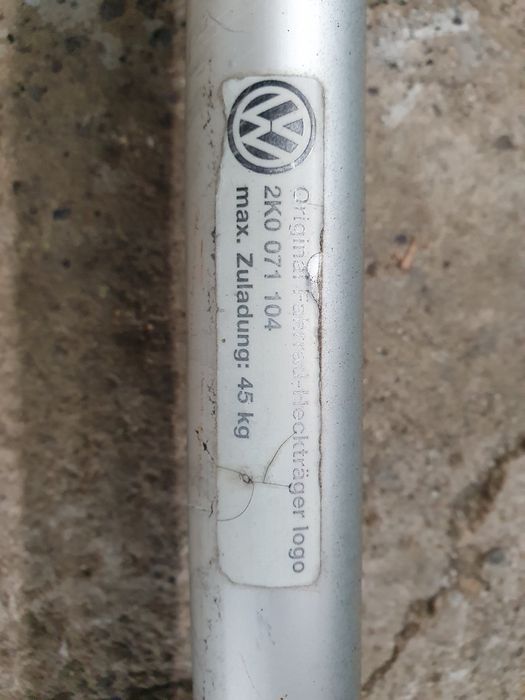 Заден багажник, Oригинален багажник VW Caddy. 3x велосипед.
GaraxkHnk