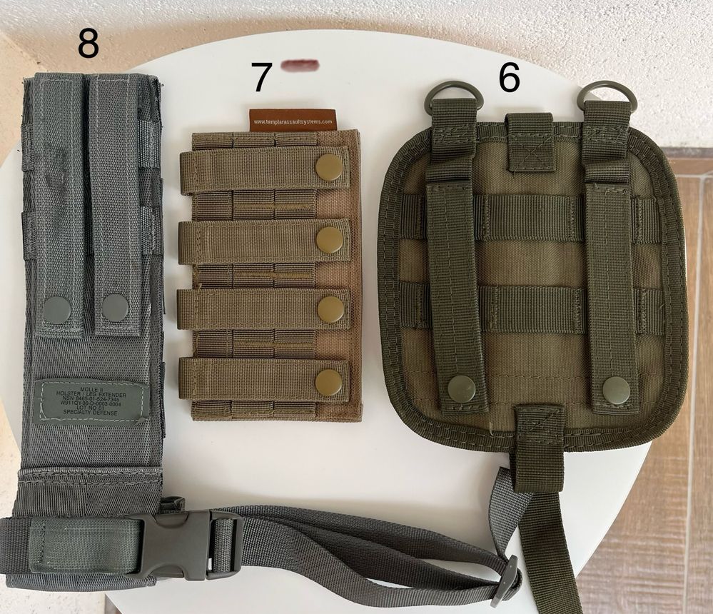 Тактически модулни”Molle”джобове/Адаптери/Пачове/Blade Tech Tek-Lok