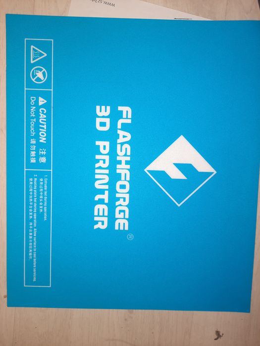 Подложка стола принтера flashforge guider 2s