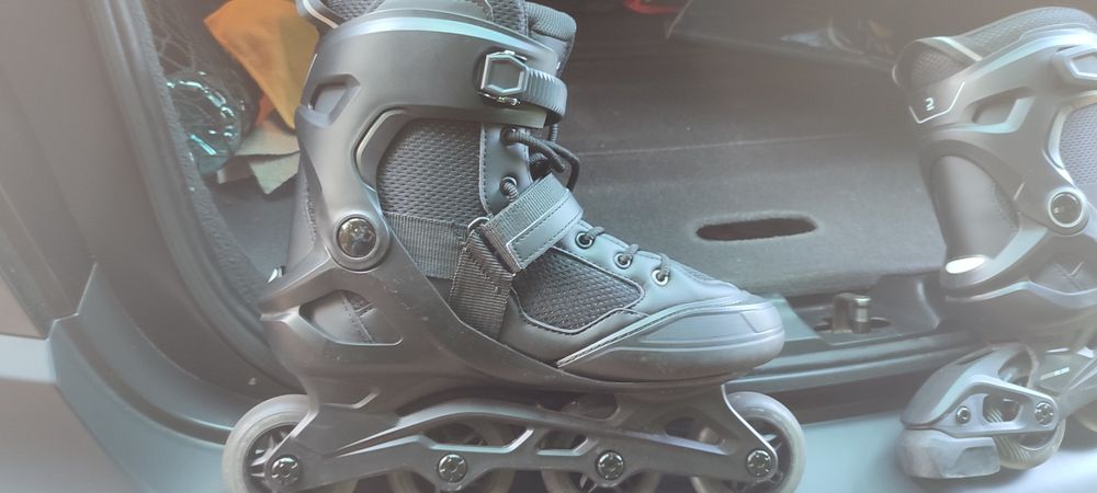 Role fitness FIT 100 Negru-gri Adulti