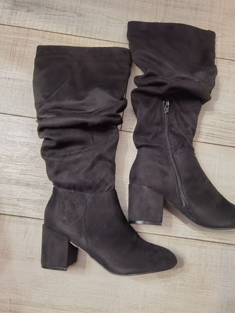 Cizme ruched long boots