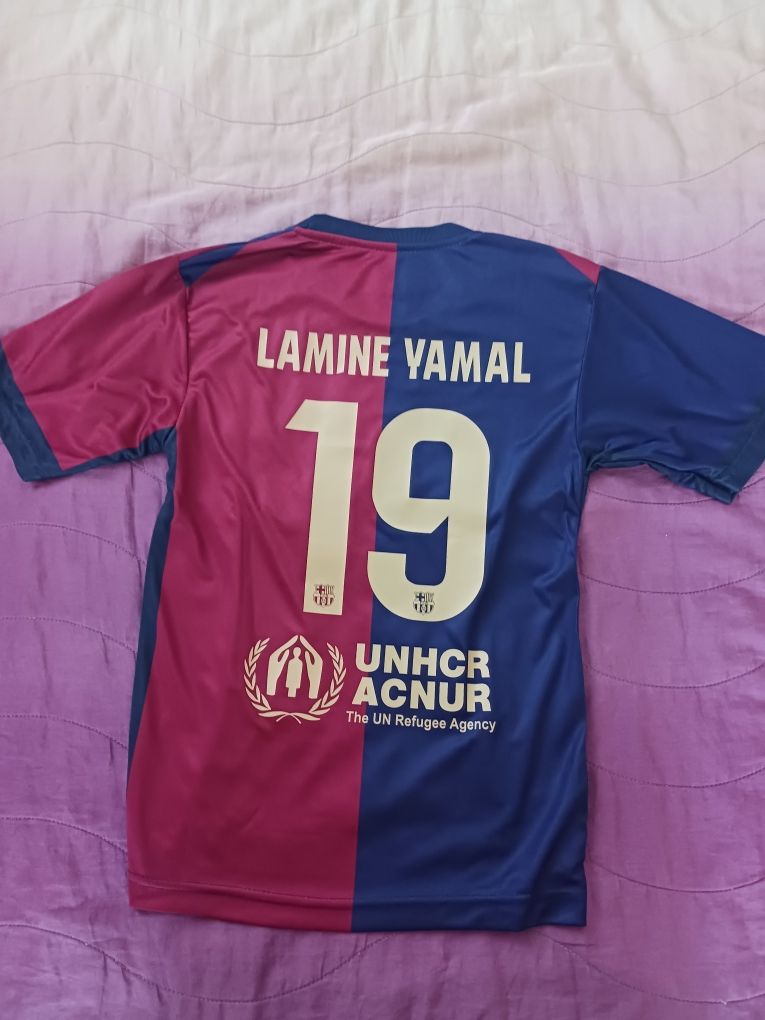 Детски футболен екип на Lamine Yamal
