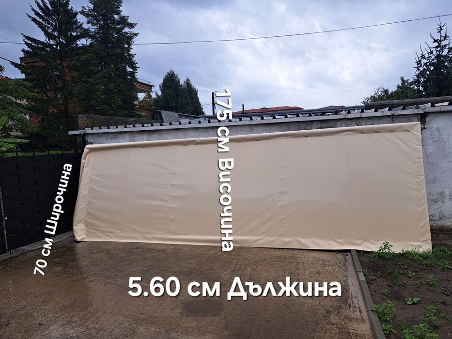 Тента за търговски обекти