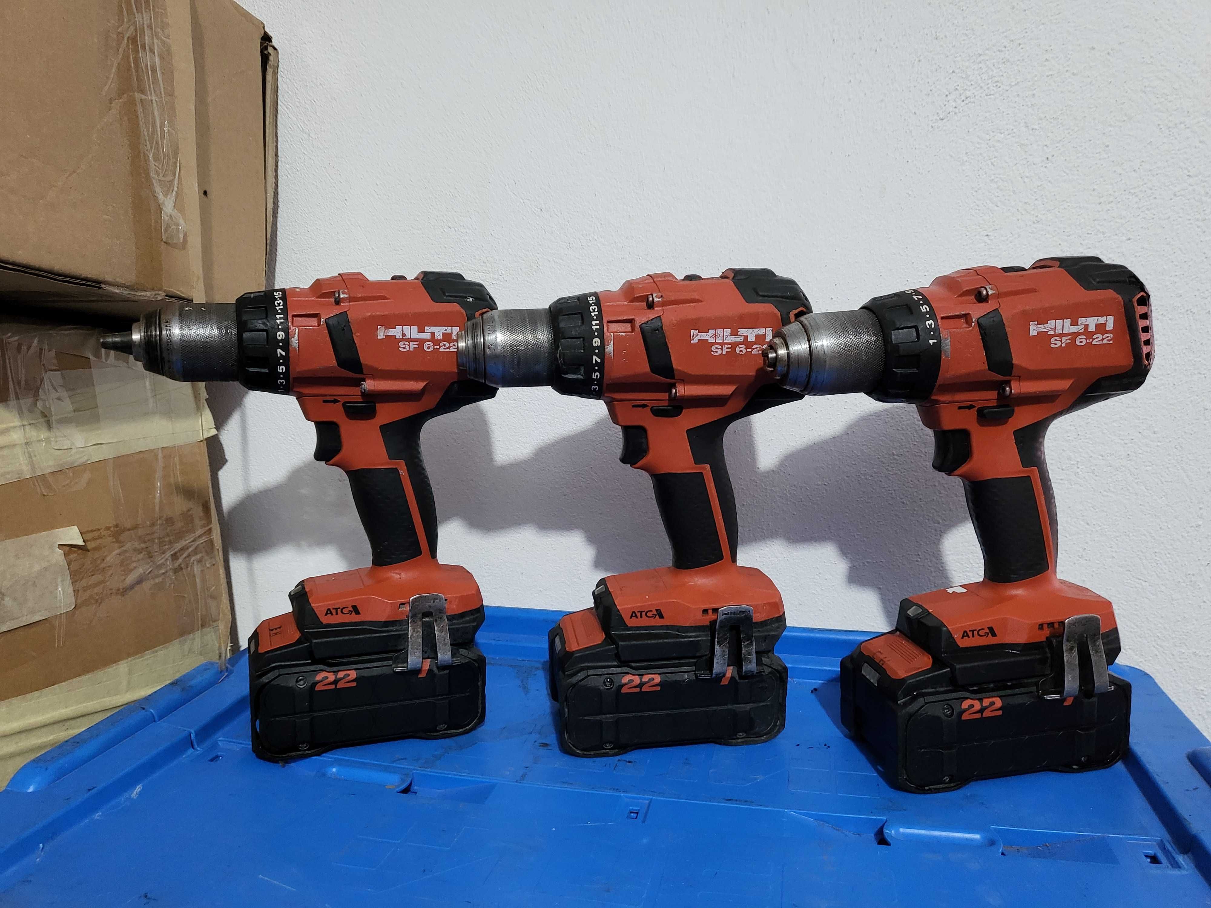 Hilti Sf6-22 Nuron luna 06/2022 pret pe bucata cu baterie mare