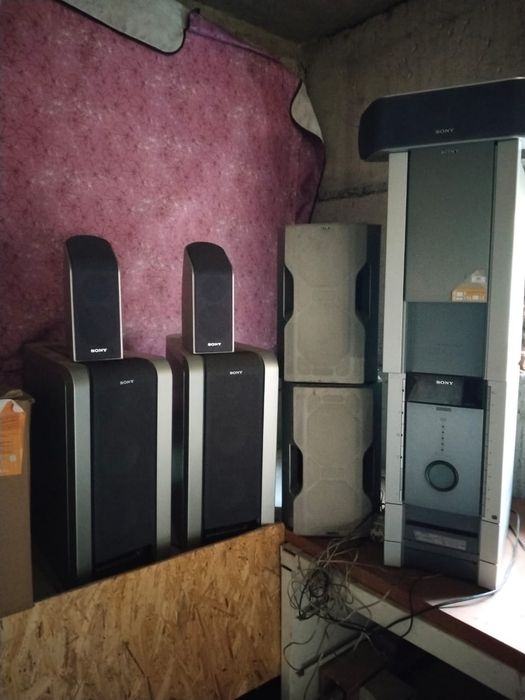Продам акустику, домашний кинотятр сони