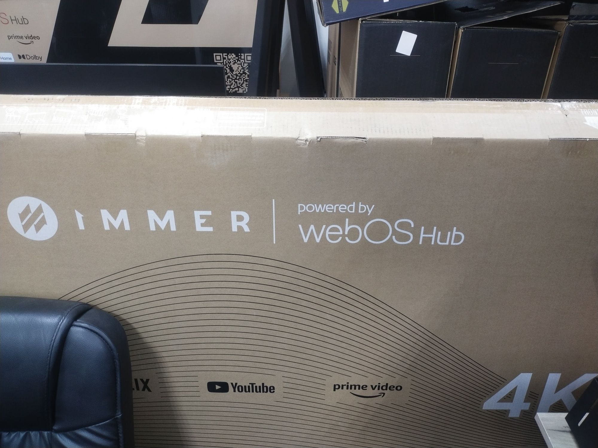 Телевизор арзон нархда IMMER 85 U85W2