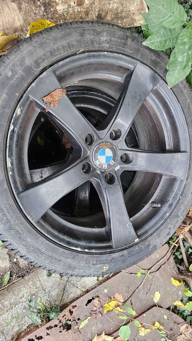 Jante BMW R17 cu anvelope allseason dot 2019