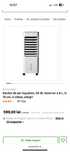 Ventilator 220v, racitor aer 50w rezervor 4,8l, H 70cm 3 trepte
