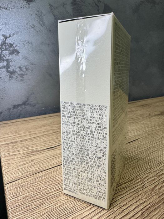 ARMANI Acqua di GIO 100ml Extract de PARFUM, nou,sigilat,100% original