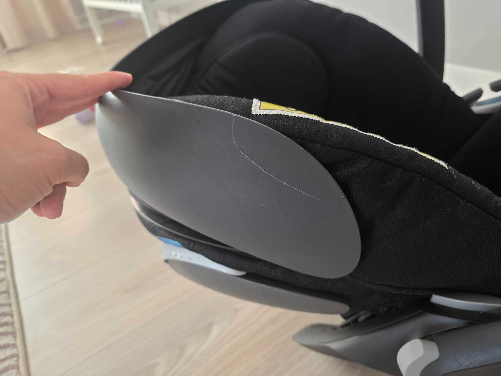 Scoica Cybex cloud z cu baza isofix rotativa
