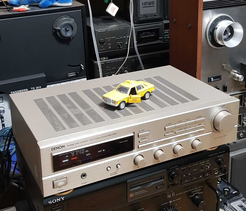 Amplificator Audio Statie Stereo Vintage DENON DRA355R SILVER
