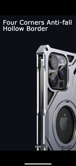 Husa iphone 13/14 pro, aluminiu , noua !!!