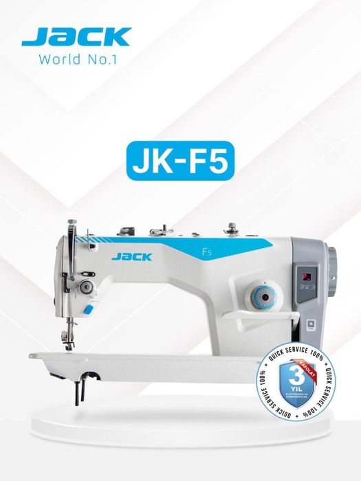 JACK F5 va boshqa turdagi JACK tikuv moshinkalari bor hammasi yengi