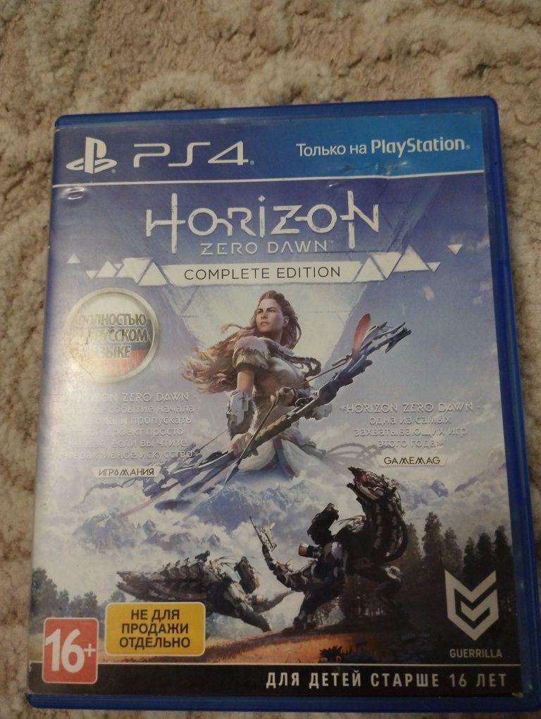 Диск для playstation  Horizon zero dawn