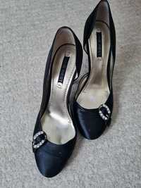 Дамски официални черни обувки 37номер