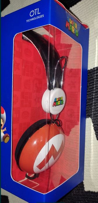 Casti pentru gaming Super Mario si Pokemon
