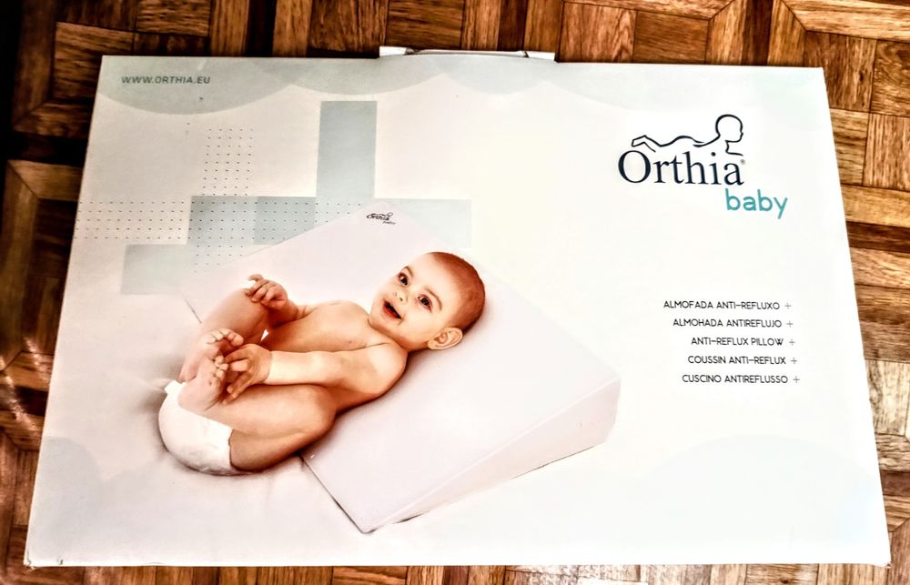 СРОЧНО ТОРГ НОВАЯ ORTIA BABY Подушка от срыгивания Сделана в Португали