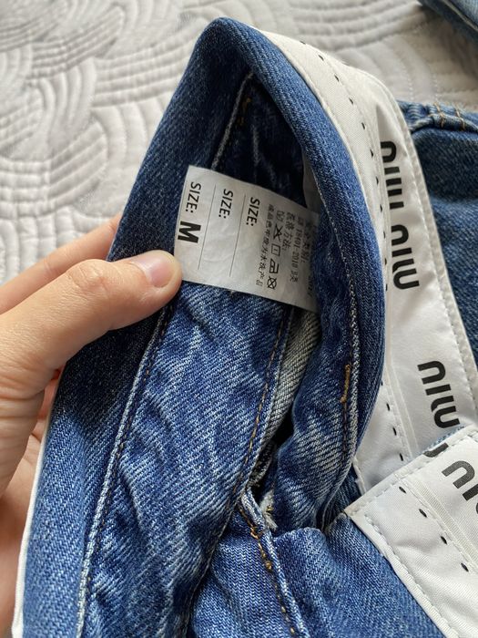 Оригинальные джинсы Miu Miu