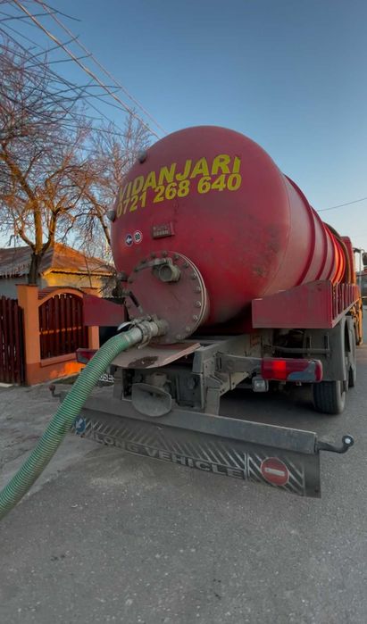 Servicii VIDANJARE / Vidanja 20mc / Golire Hasnale / FOSE SEPTICE .