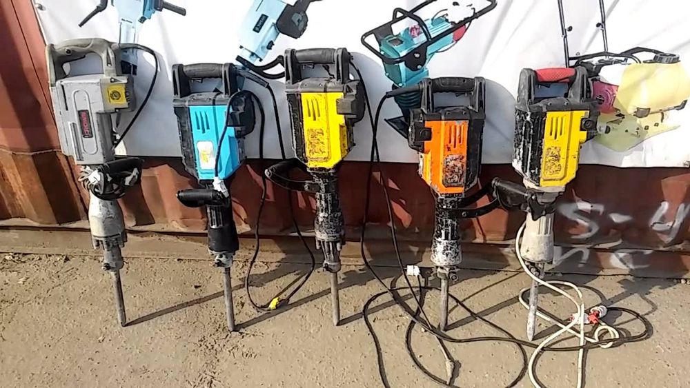 Отбойный молоток перфоратор  шуруповёрт Болгарка ПЧЕЛКА Штраборез