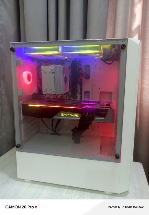 Компьютер на Ryzen 5 5500 + RX 5700XT