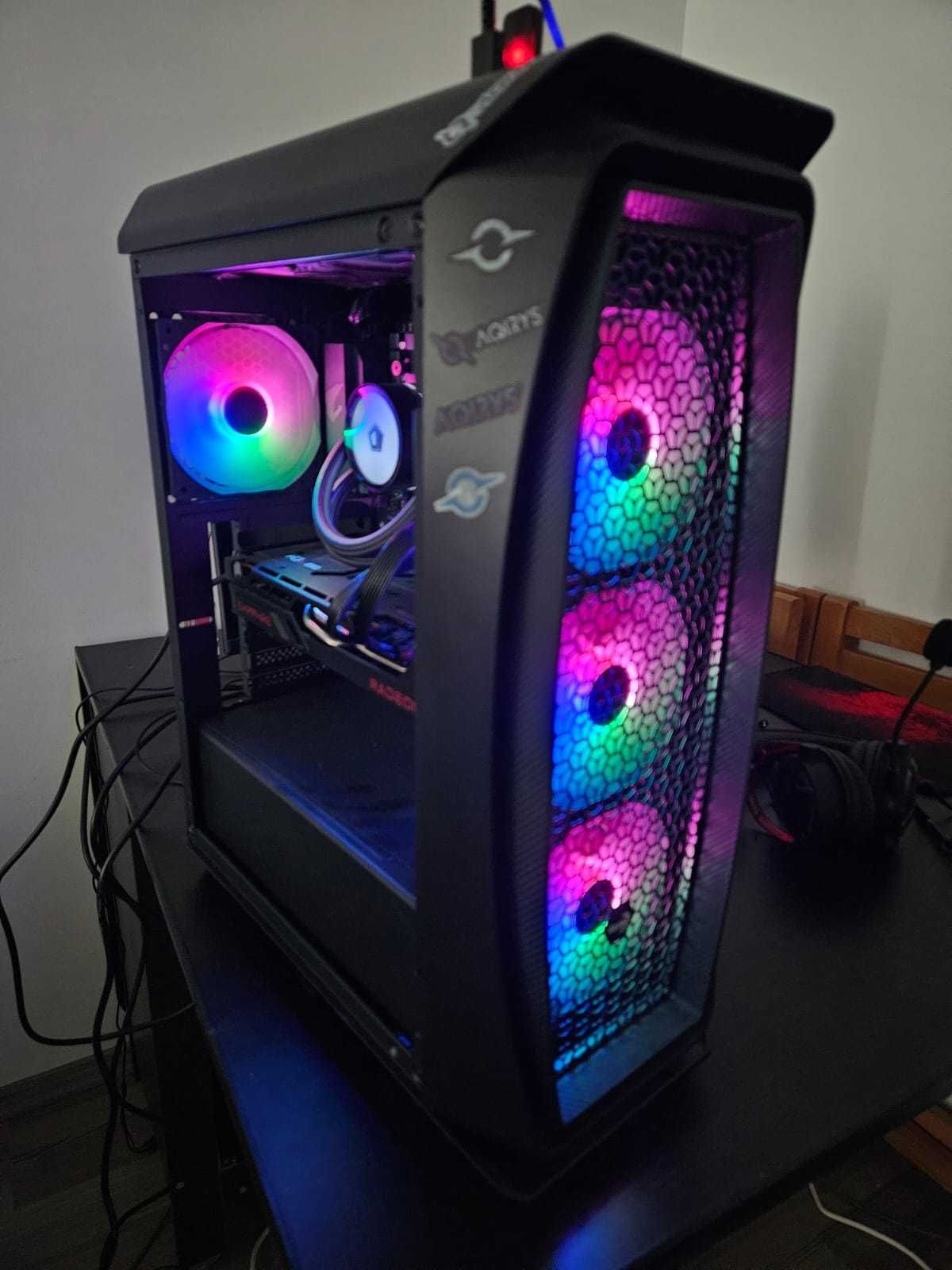 Unitate PC Gaming/Editare video  7 5800X+RX 6700 XT+16GB DDR4+SSD480GB