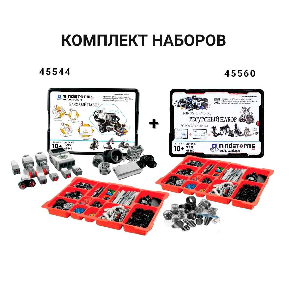 LEGO EV3 Реплика – конструктор Mindstorms 45544 + 45560 (Xitoy)