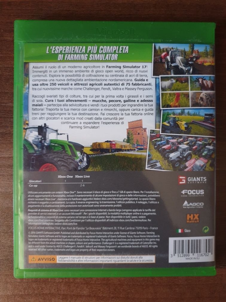 Farming Simulator 17 Xbox One