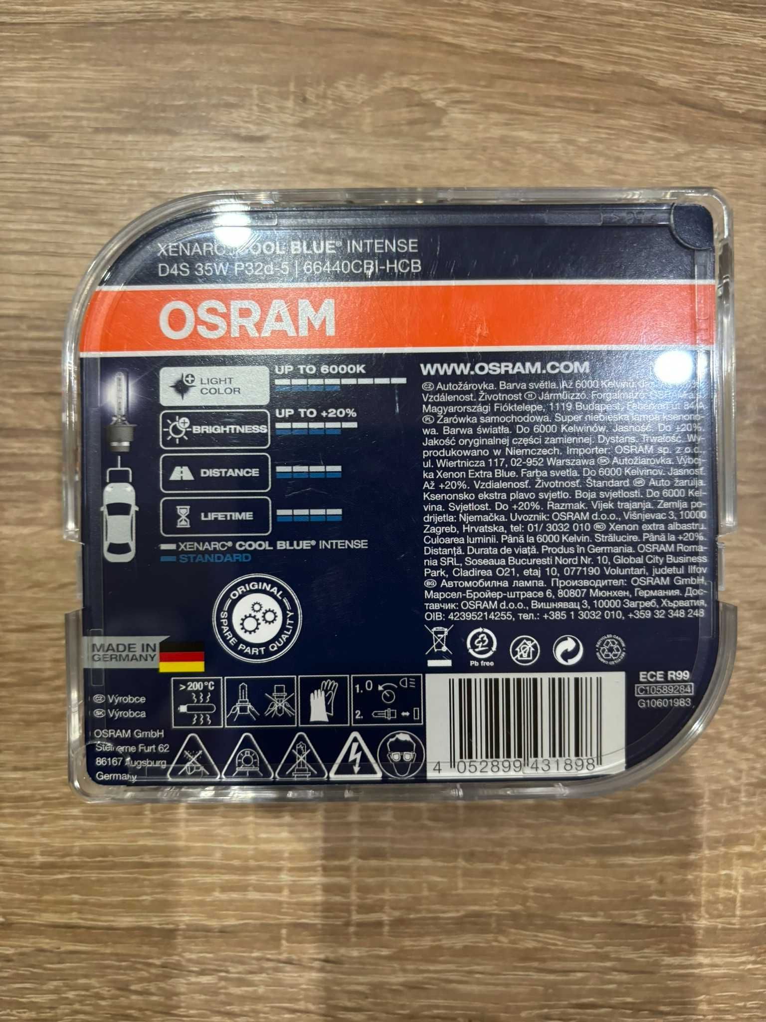 OSRAM D4S Extrablue 6000k