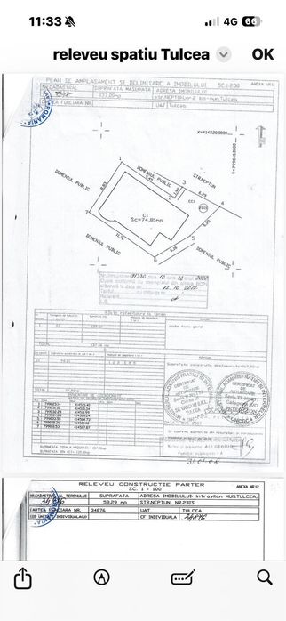Spatiu comercial parter+etaj