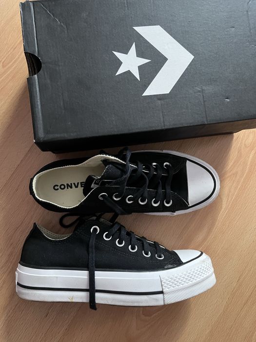 Черни кецове converse 37