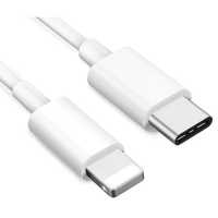 Cablu date iPhone 1m Alb USB C Lighting 11 pro max 11 pro cablu iphone