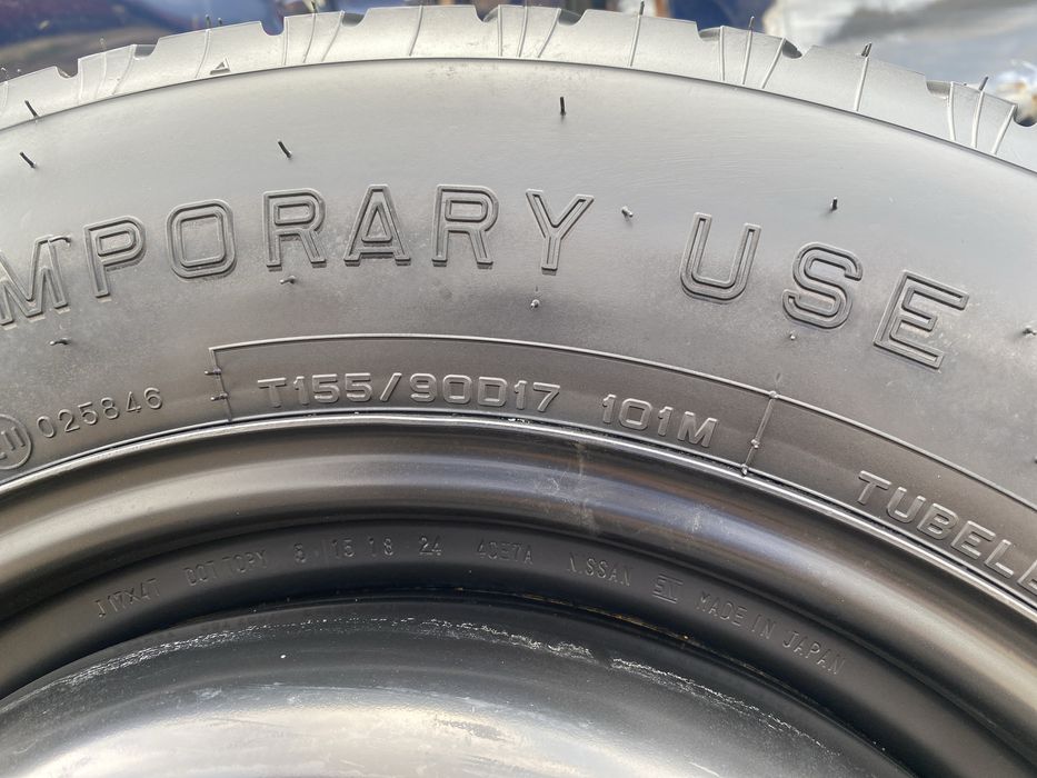 Резервна гума патерица за нисан х трейл Т32