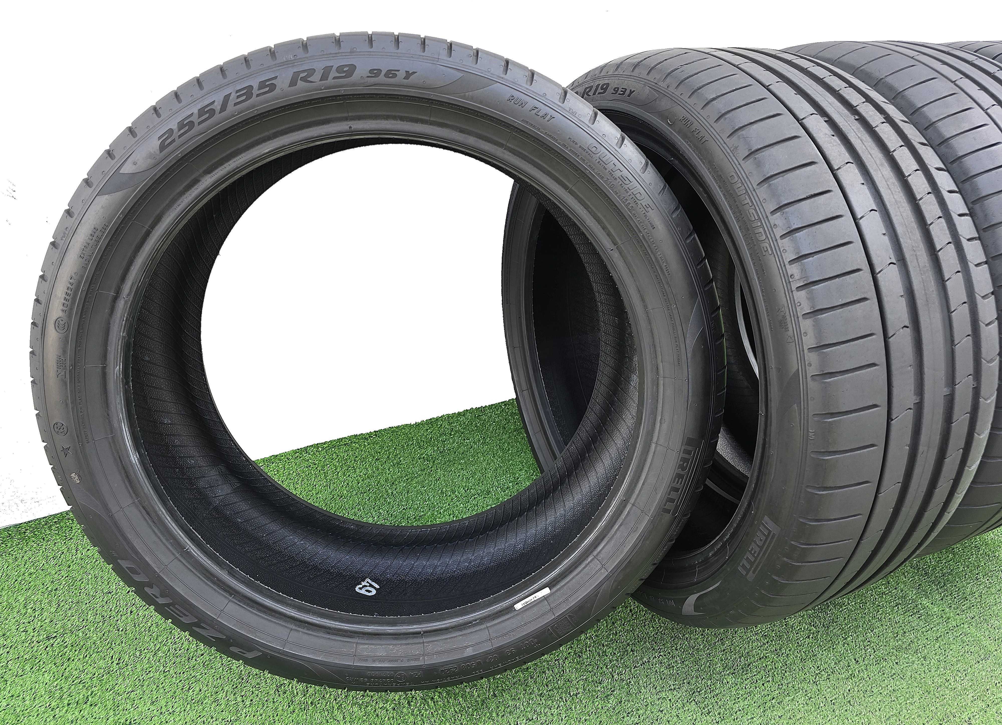 пакет 225/40/19 и 255/35/19 PIRELLI P Zerro RFT- летни