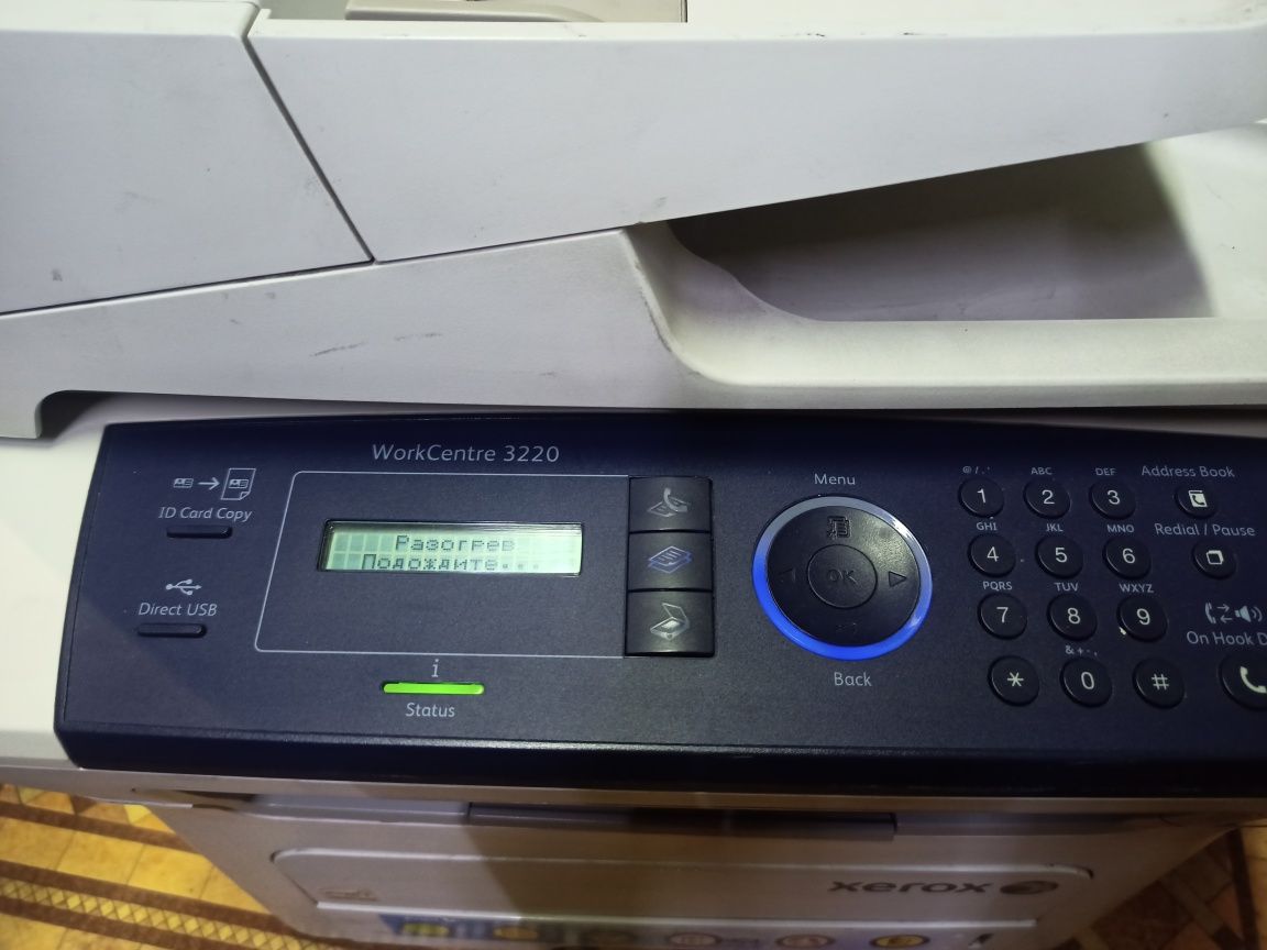 На запчасти Xerox 3220 МФУ, сканер копир принтер новый картридж