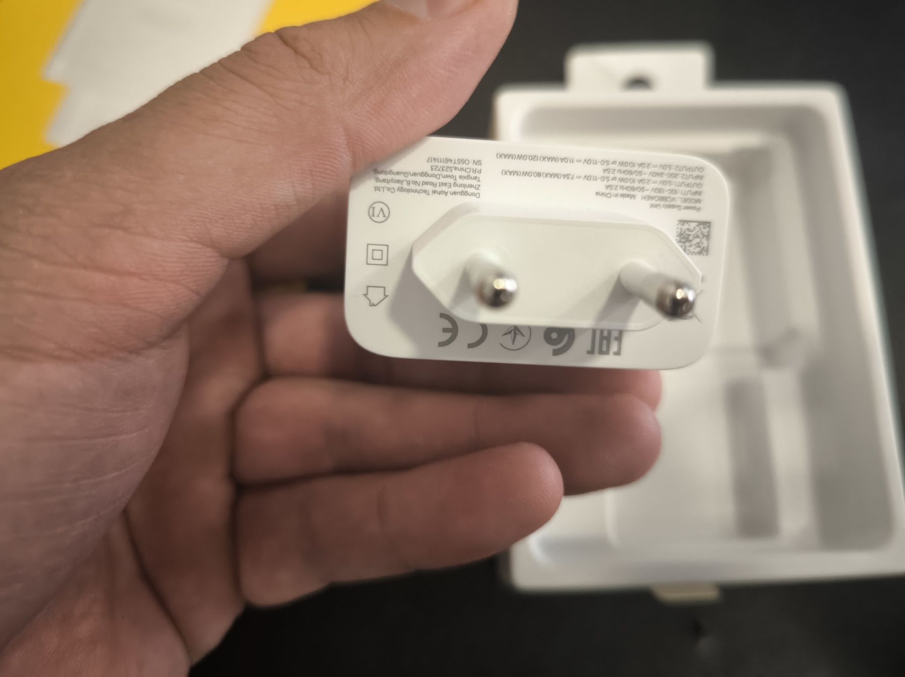 Realmy 120w зарядно