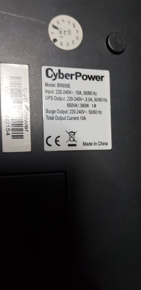 Sursa neintreruptibila Cyber power BR650