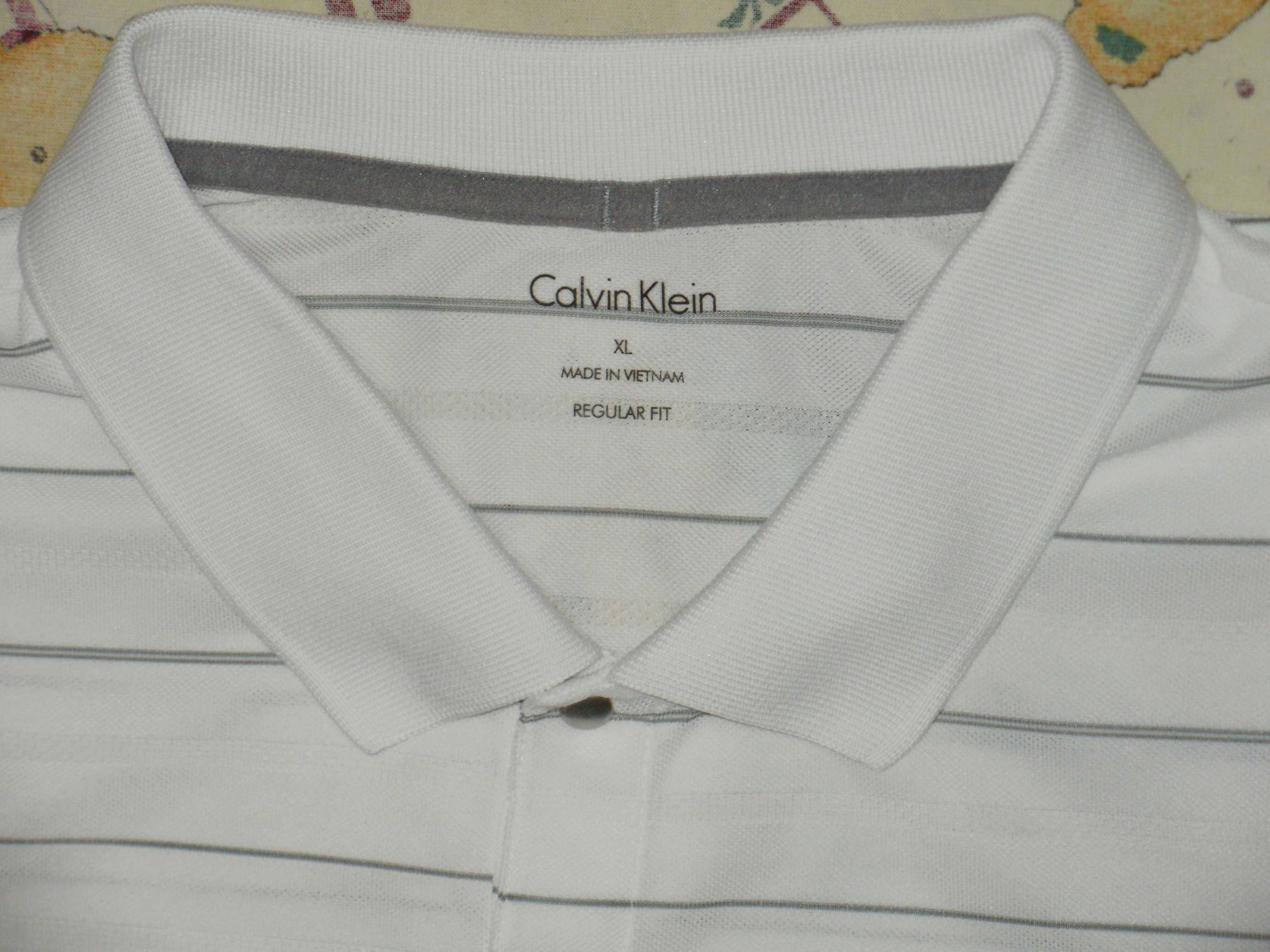 PIERRE CARDIN и CALVIN KLEIN нови мъжки тениски с якичка XL/XXL