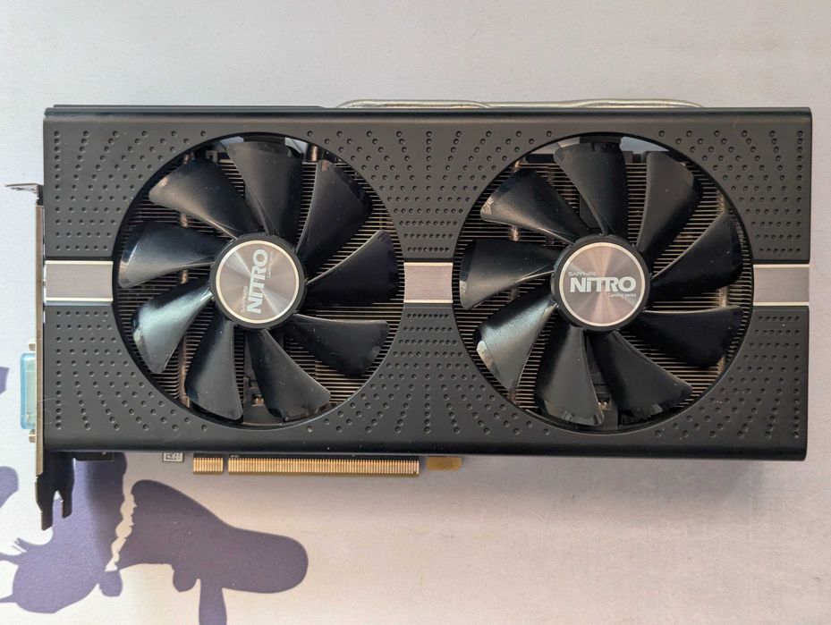 Видеокарта: SAPPHIRE NITRO+ Radeon RX 580 8GB GDDR5