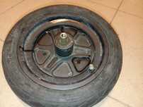Roata si cauciuc 10" plin antiexplozie