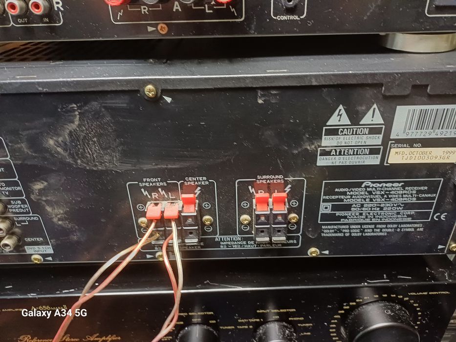 Pioneer a-303  Pioneer vsx409rds amplificator stereo